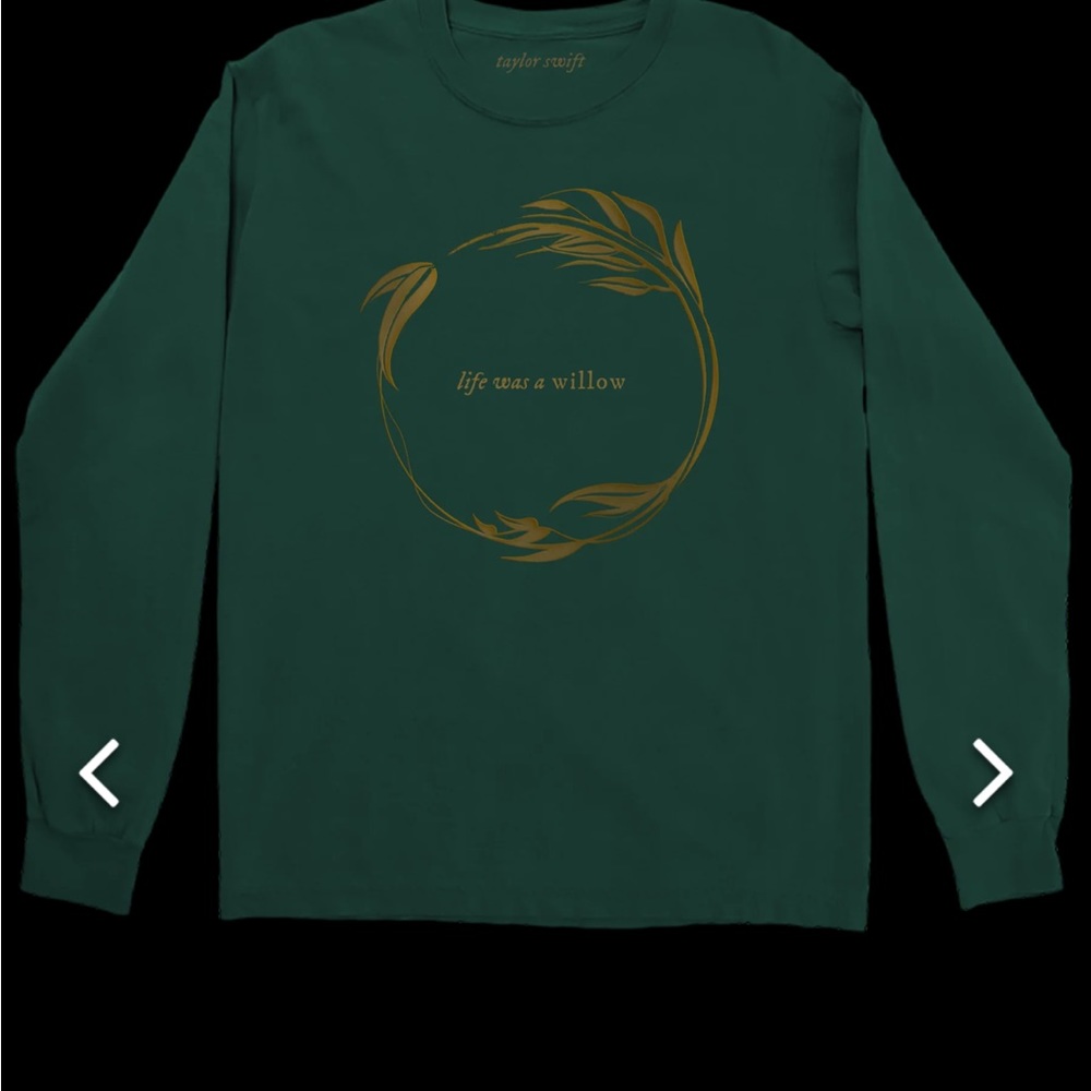 taylor swift willow long sleeve official merch